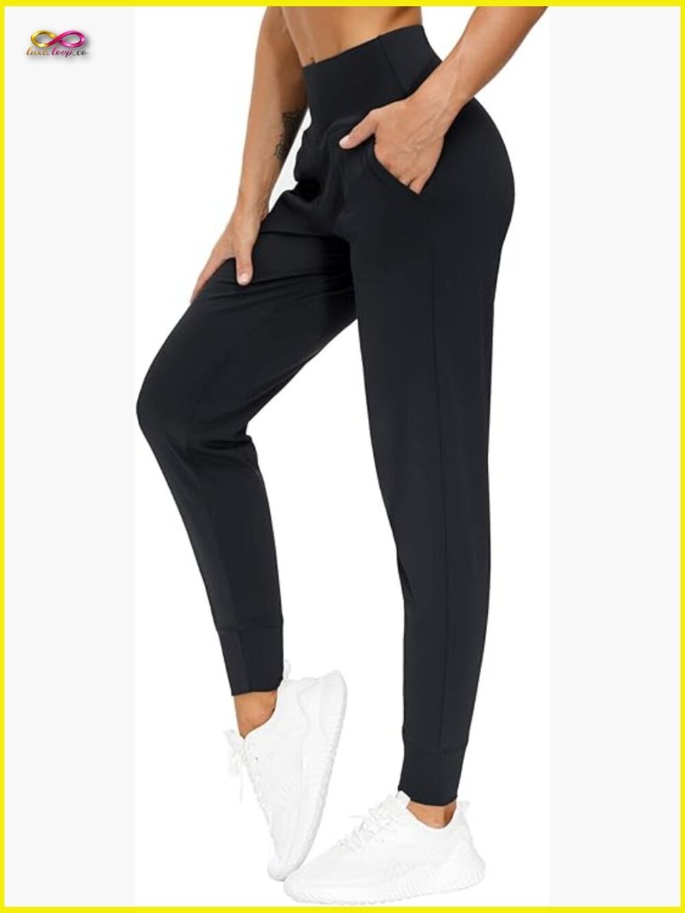 Joggers Pants Lightweight Athletic Leggings Tapered Lounge Workout Yoga Run